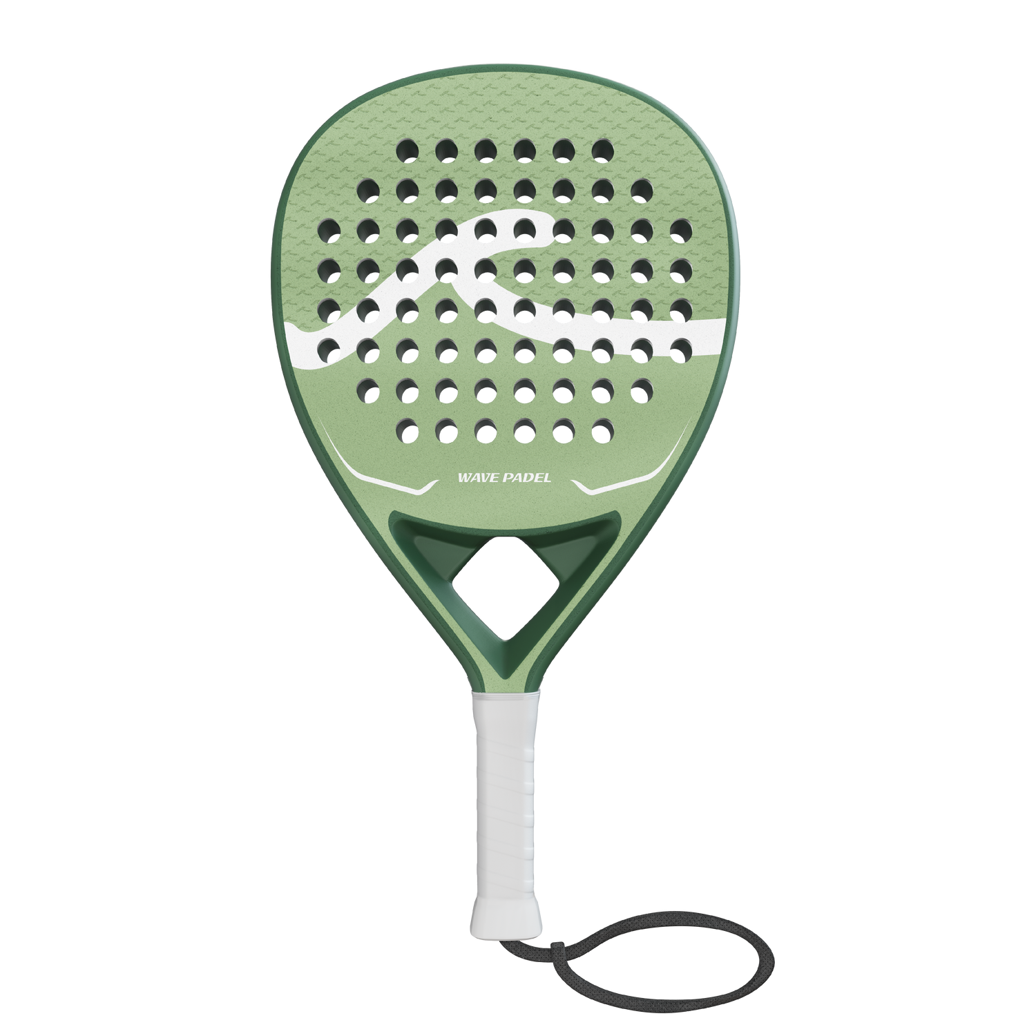 Padel Racket Green serve