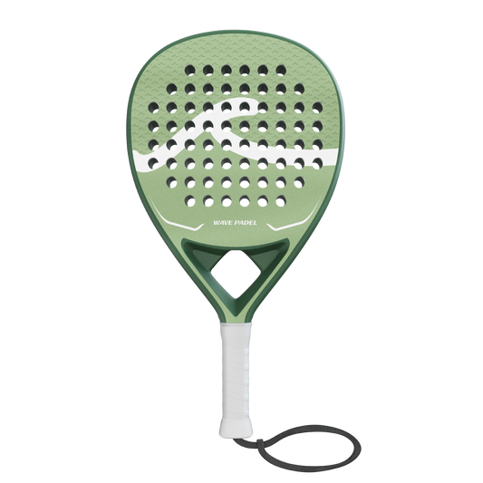 Padel Racket Green serve